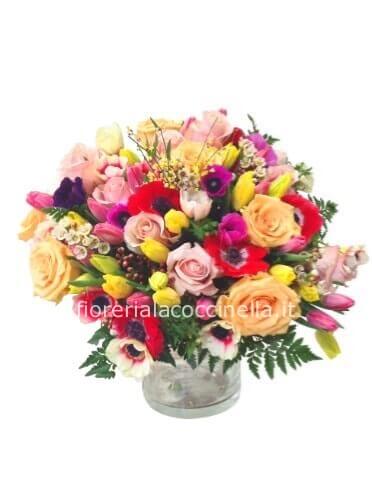 Bouquet Fiori Misti Colorati