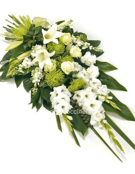 Mazzo Funebre Bianco