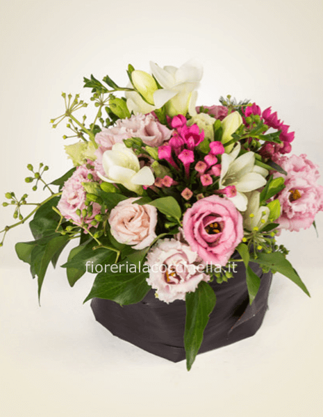 Sushi Fiori Misti Tonalità Rosa - Senza Rose