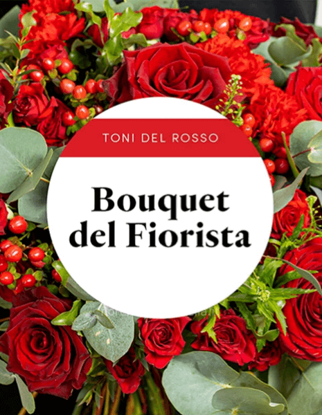 Omaggio Floreale scelto dal Fiorista ROSSO con ROSE
