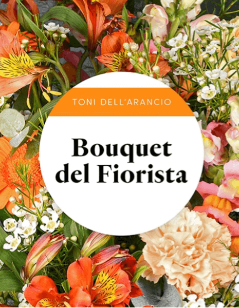 Omaggio Floreale scelto dal Fiorista ARANCIO
