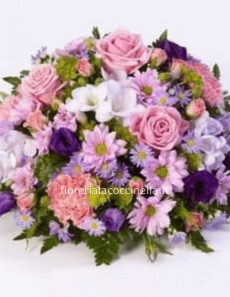 STANDARD COMP. FUNEBRE TONALITÀ ROSA/LILLA