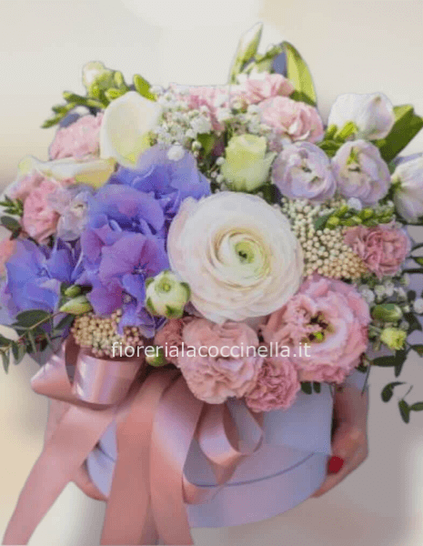 Flower Box Lilla/Rosa