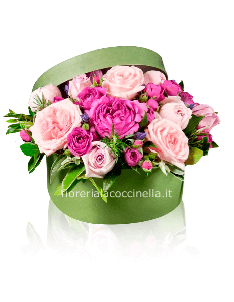Flower Box Rosa/Fucsia