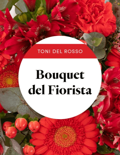 Omaggio Floreale scelto dal Fiorista ROSSO SENZA ROSE