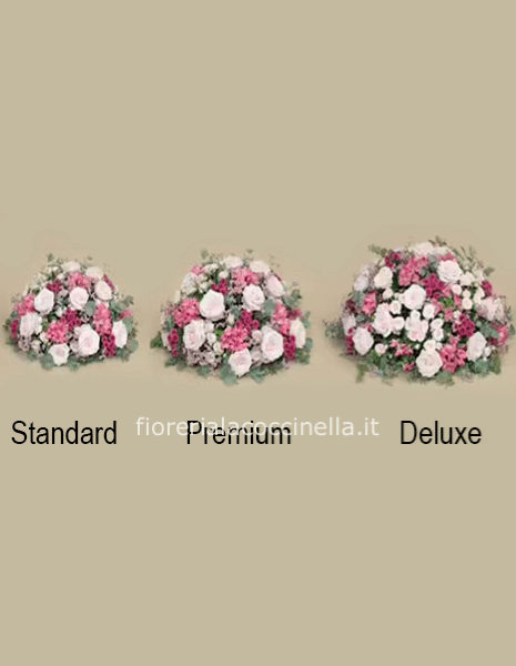 STANDARD COMP. FUNEBRE TONDA ROSA/FUCSIA