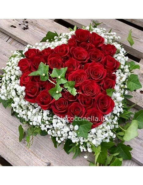 Cuore di Rose Rosse