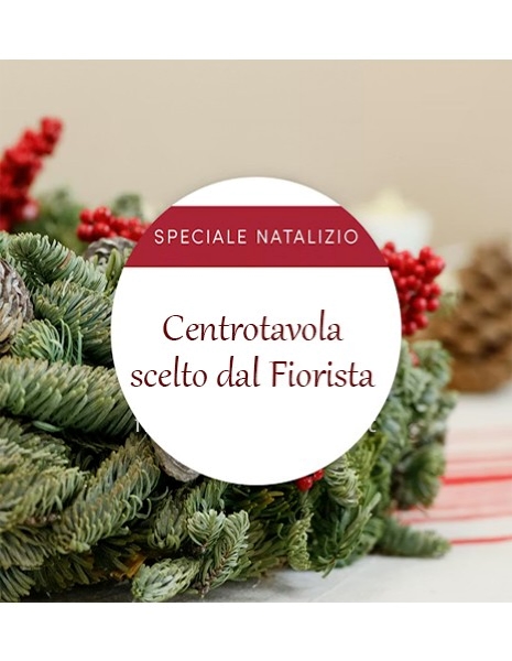 Centrotavola Natalizio scelto dal Fiorista