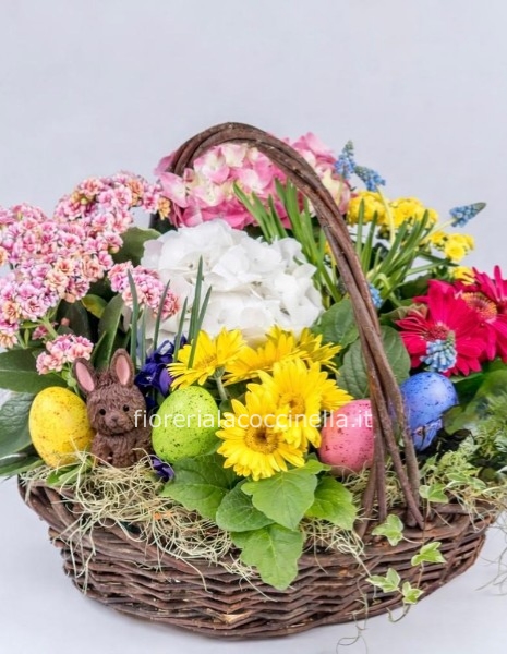 STANDARD CESTO 3 PIANTE MISTI + GADGET PASQUALE
